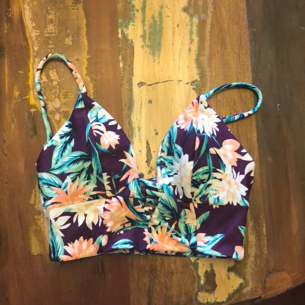 Tori Praver Seafoam bikini top